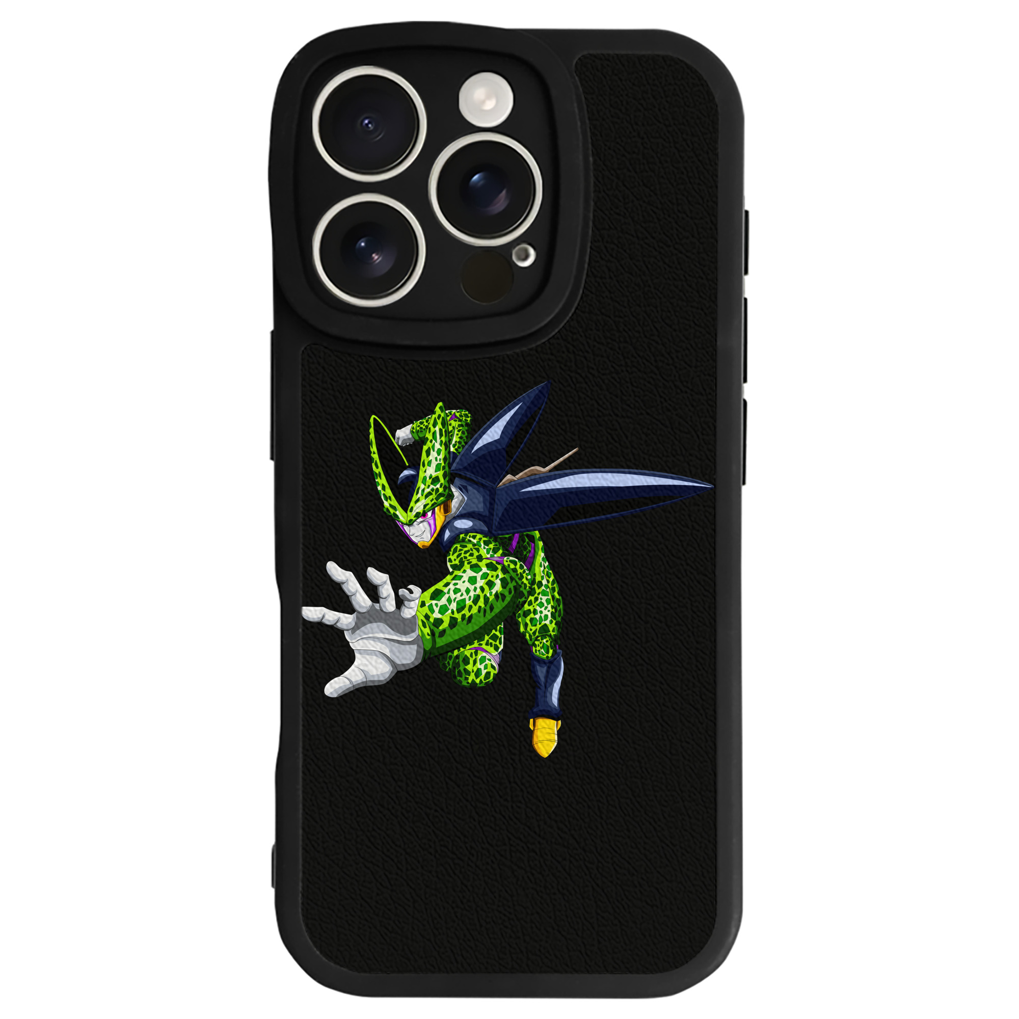 （画像用） ドラゴンボール セル DRAGON BALL Cell 【iPhone 16シリーズ対応】シリコンスマホケース（レザー調） 材質：シリコン